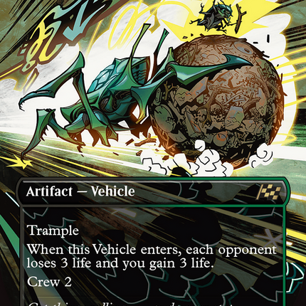Debris Beetle (Borderless) [Aetherdrift]