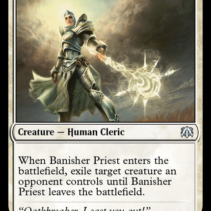 Banisher Priest [March of the Machine Commander]