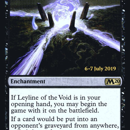 Leyline of the Void [Core Set 2020 Prerelease Promos]