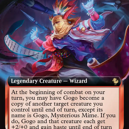Gogo, Mysterious Mime (Extended Art) [FINAL FANTASY Commander]