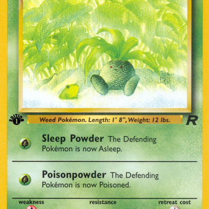 Oddish (63/82) [Team Rocket 1st Edition]