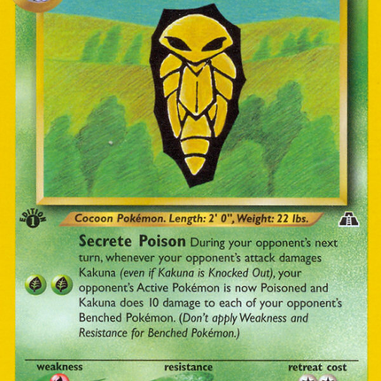 Kakuna (41/75) [Neo Discovery 1st Edition]