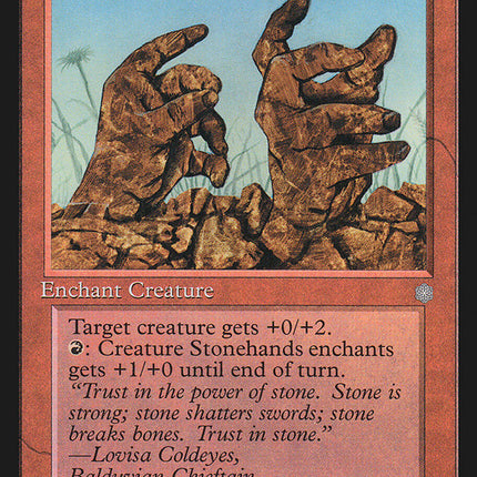 Stonehands [Ice Age]