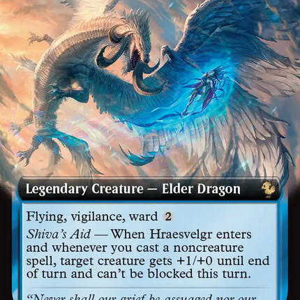 Hraesvelgr of the First Brood (Extended Art) [FINAL FANTASY Commander]