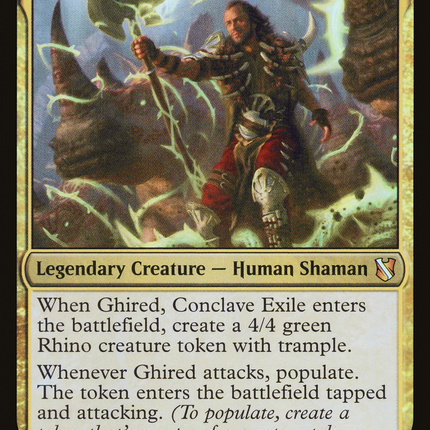 Ghired, Conclave Exile [The List]
