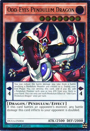 Odd-Eyes Pendulum Dragon (UTR) [DUEA-EN004] Ultimate Rare