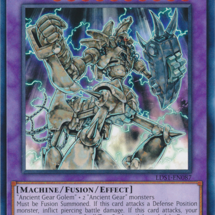 Ultimate Ancient Gear Golem [LDS1-EN087] Common