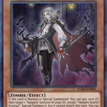 Vampire Scarlet Scourge [DASA-EN005] Secret Rare