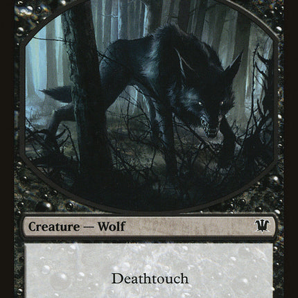 Wolf Token (6/12) [Innistrad Tokens]