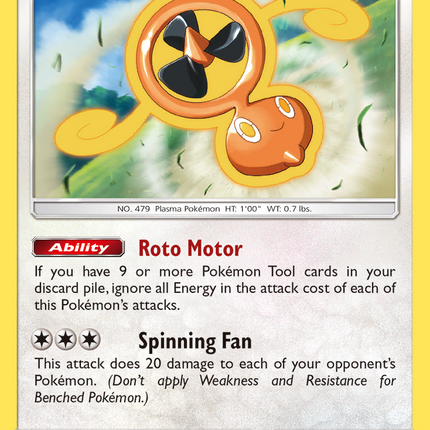 Fan Rotom (110/156) [Sun & Moon: Ultra Prism]