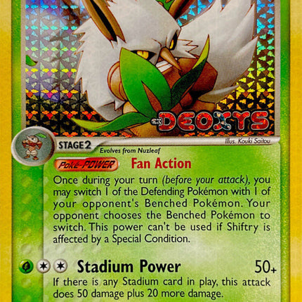 Shiftry (25/107) (Stamped) [EX: Deoxys]