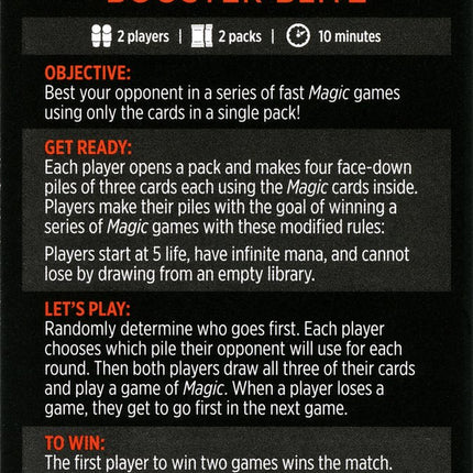 Booster Blitz (Magic Minigame) [Zendikar Rising Minigame]
