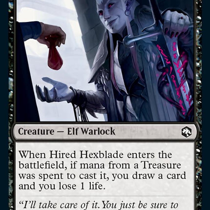 Hired Hexblade [Dungeons & Dragons: Adventures in the Forgotten Realms]