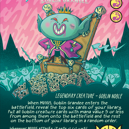 Muxus, Goblin Grandee (Rainbow Foil) [Secret Lair Drop Series]