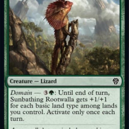 Sunbathing Rootwalla [Dominaria United]