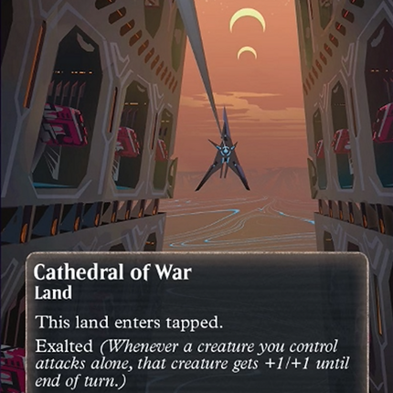 Cathedral of War (0051) (Borderless) [Edge of Eternities: Stellar Sights]