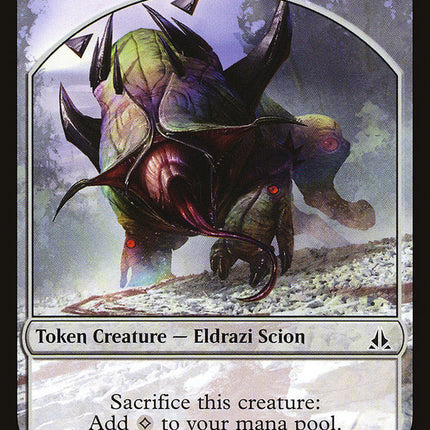 Eldrazi Scion Token (001/011) [Oath of the Gatewatch Tokens]