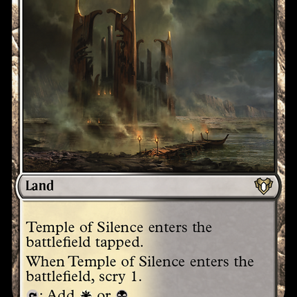 Temple of Silence [Commander Masters]