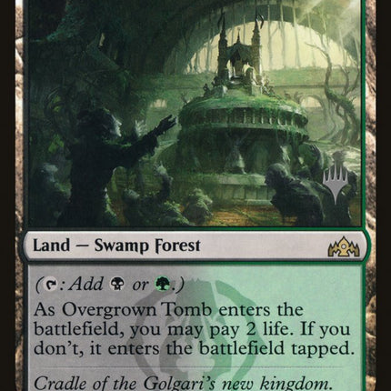 Overgrown Tomb (Promo Pack) [Guilds of Ravnica Promos]