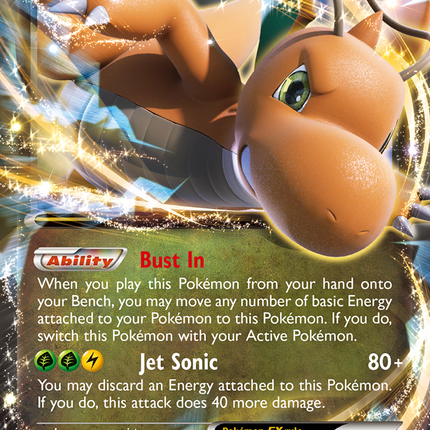 Dragonite EX (74/111) [XY: Furious Fists]