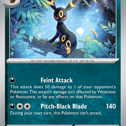 Umbreon (130/197) [Scarlet & Violet: Obsidian Flames]