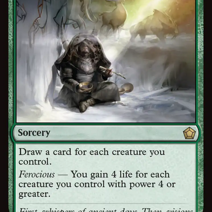 Shamanic Revelation [Foundations Commander]