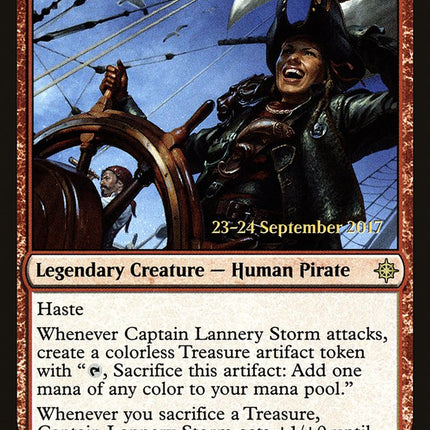Captain Lannery Storm [Ixalan Prerelease Promos]