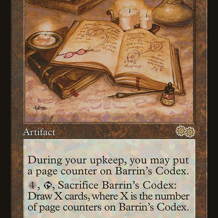 Barrin's Codex [Urza's Saga]