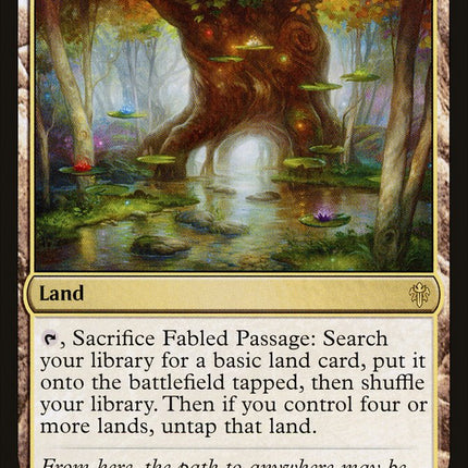 Fabled Passage [Throne of Eldraine]