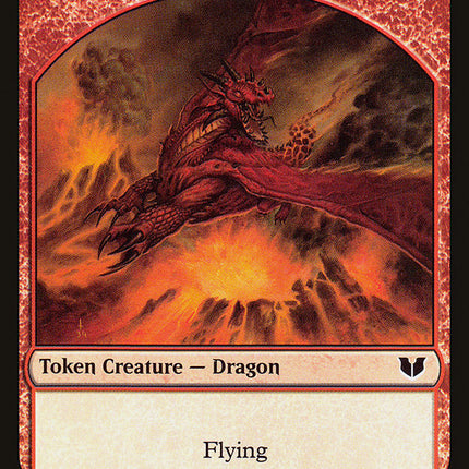 Spider // Dragon Double-Sided Token [Commander 2015 Tokens]
