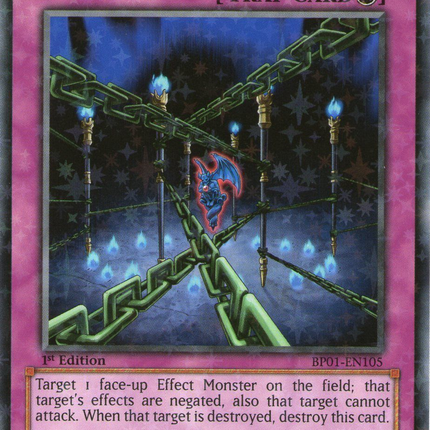 Fiendish Chain [BP01-EN105] Starfoil Rare
