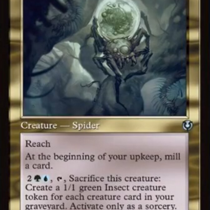 Vilespawn Spider (Retro Frame) [Innistrad Remastered]
