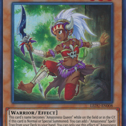 Amazoness Princess [LEDU-EN008] Super Rare