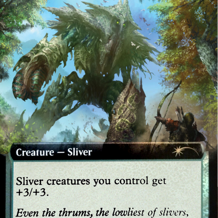 Megantic Sliver (Extended Art) [Secret Lair Drop Promos]