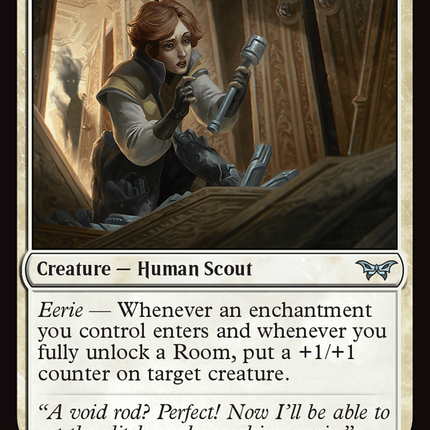 Optimistic Scavenger (0288) [Duskmourn: House of Horror]