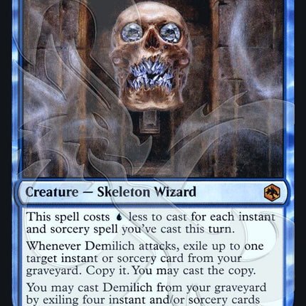 Demilich (Ampersand Promo) [Dungeons & Dragons: Adventures in the Forgotten Realms Promos]