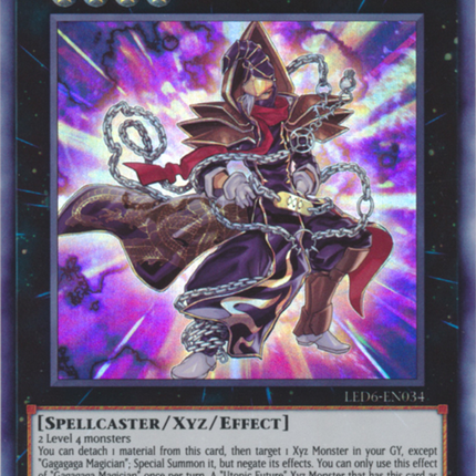 Gagagaga Magician [LED6-EN034] Super Rare