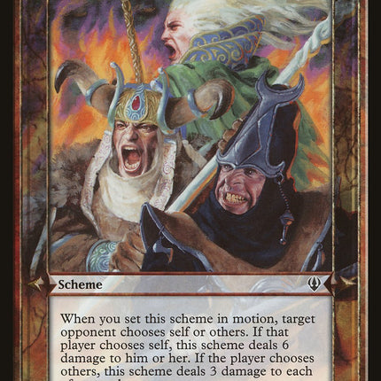 The Fate of the Flammable (Schemes) [Archenemy Schemes]