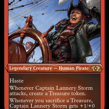Captain Lannery Storm (Foil Etched) [Multiverse Legends]
