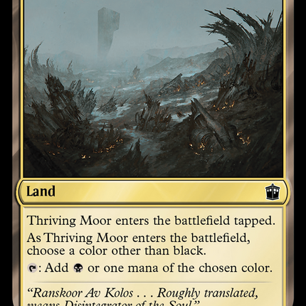 Thriving Moor (Surge Foil) [Doctor Who]