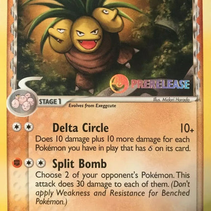 Exeggutor (41/110) (Prerelease) [EX: Holon Phantoms]