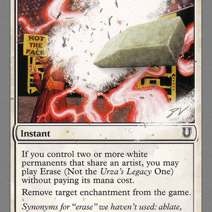 Erase (Not the Urza's Legacy One) [Unhinged]