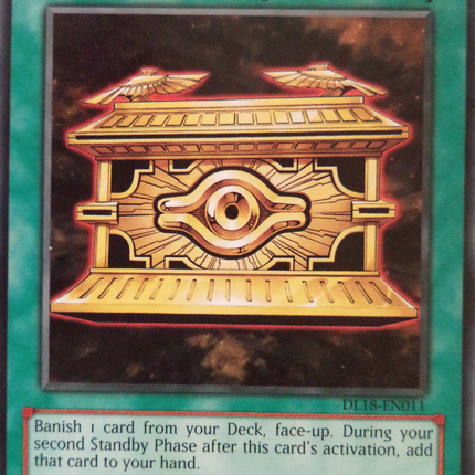 Gold Sarcophagus (Green) [DL18-EN011] Rare