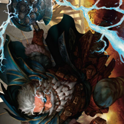 Electrostatic Infantry Art Card (Gold-Stamped Signature) [Dominaria United Art Series]