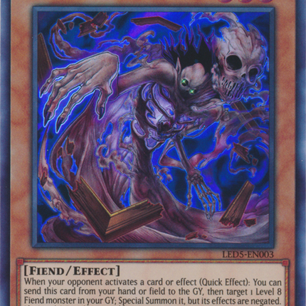 Dark Spirit of Malice [LED5-EN003] Super Rare