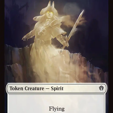 Goblin // Spirit Double-Sided Token [Reality Fracture Commander Tokens]