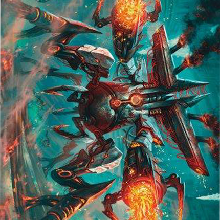 Exterminator Magmarch Art Card [Modern Horizons 3 Art Series]