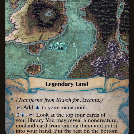 Search for Azcanta // Azcanta, the Sunken Ruin (Buy-A-Box) [Ixalan Treasure Chest]