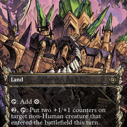Drannith Ruins (Showcase Halo Foil) [March of the Machine: The Aftermath]