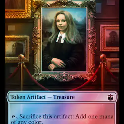 Fish // Treasure (0060) Double-Sided Token (Surge Foil) [Doctor Who Tokens]